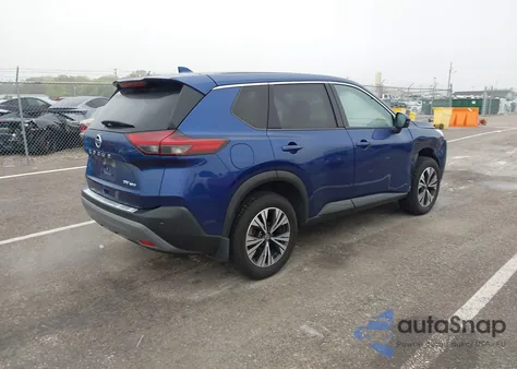 2021 Nissan Rogue Sv Intelligent Awd из США, поврежденный, VIN JN8AT3BB1MW220038